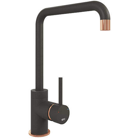 1810 Purquartz Cascata Kitchen Tap (Mocha & Copper).