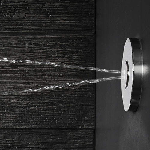 Crosswater Dial 1 x Rotating Round Body Jet (Chrome).