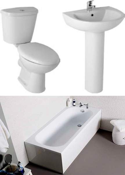 Hydra G4K Complete Suite With 1400x700mm Single Ended Acrylic Bath.