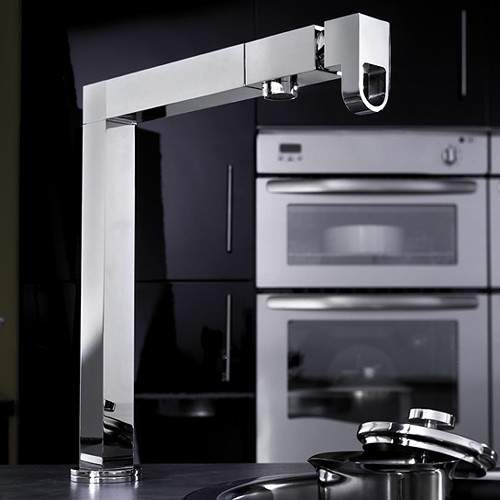 Tre Mercati Kitchen Ciao Kitchen Tap With Swivel Spout (Chrome).