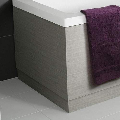Hudson Reed Memoir 750mm End Bath Panel & Plinth (Blonde Oak).