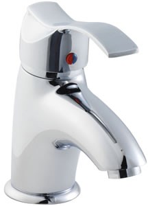 Ultra Crest Single lever mono basin mixer + pop up waste.