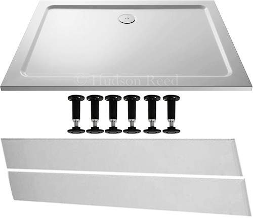 Ultra Pearlstone Easy Plumb Rectangular Shower Tray. 1400x900x40mm.