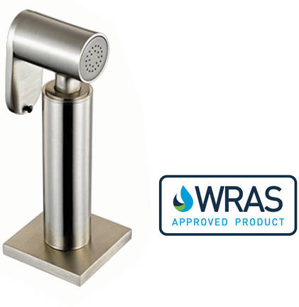 Larger image of 1810 Spruzzo Hand Spray Rinser (Brushed Steel).