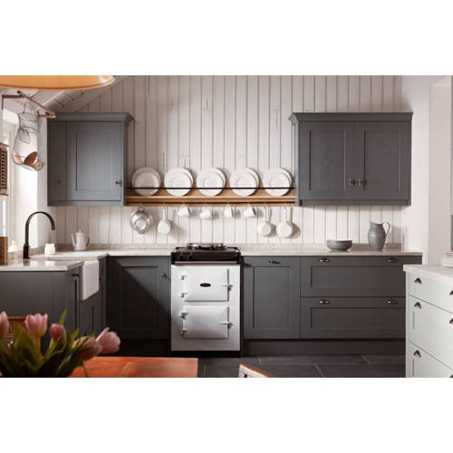 Example image of Abode Atik Monobloc Kitchen Tap With Swivel Spout (Granite Black).