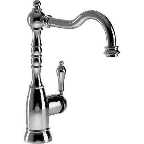 Larger image of Abode Bayenne Single Lever Kitchen Tap (Chrome).