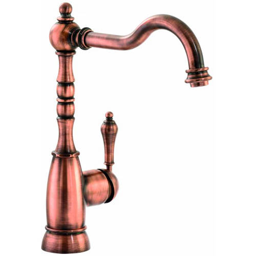 Larger image of Abode Bayenne Single Lever Kitchen Tap (Century Copper).