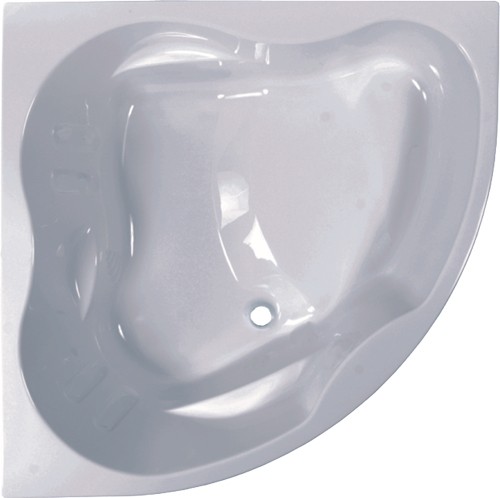 Larger image of Aquaestil Newa Large Corner Bath. 1500x1500mm.