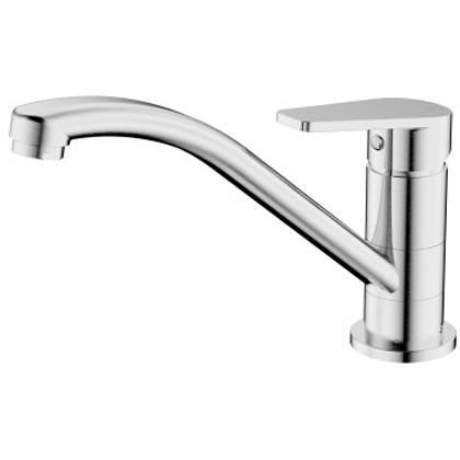 Larger image of Bristan Kitchen Cinnamon Easy Fit Mixer Kitchen Tap (Brushed Nickel).