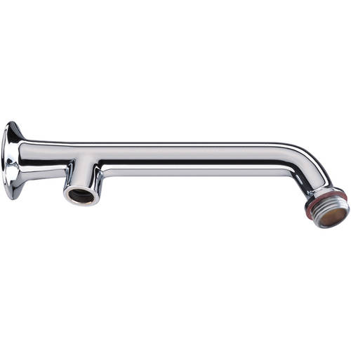 Larger image of Bristan Commercial Exposed Shower Arm For Rigid Riser (250mm, Chrome).
