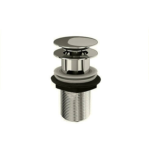 Example image of Burlington Claremont Basin Tap With Click Clack Waste (Nickel & White).