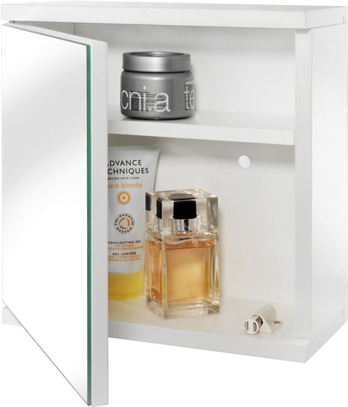 Example image of Croydex Cabinets Mirror Bathroom Cabinet.  350x300x140mm.