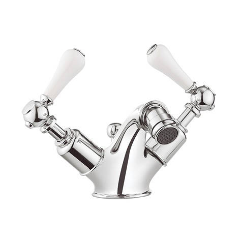 Larger image of Crosswater Belgravia Bidet Mixer Tap With Waste (Lever, Chrome).