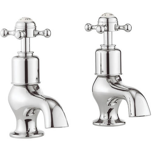 Larger image of Crosswater Belgravia Bath Taps (Crosshead, Chrome).