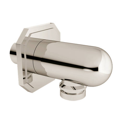 Larger image of Crosswater Belgravia Shower Wall Outlet (Nickel).