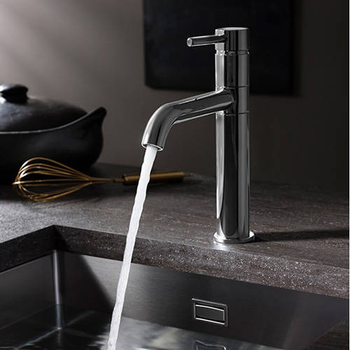 Example image of Crosswater Kitchen Taps Design Single Lever Kitchen Tap (Chrome).