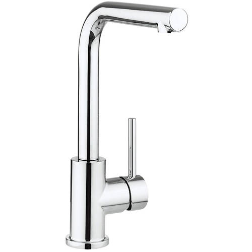 Larger image of Crosswater Kitchen Taps Design Side Lever Kitchen Tap (Chrome).