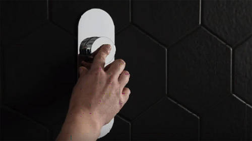 Example image of Crosswater Dial Central Push Button Thermostatic Shower Valve (1 Outlet).