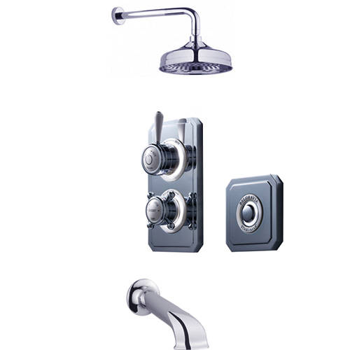 Larger image of Crosswater Belgravia Digital Digital Shower Valve Pack 23 (L-Head, HP).