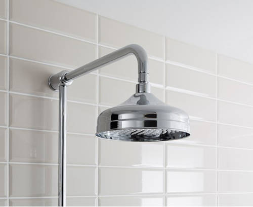 Example image of Crosswater Belgravia Thermostatic 2 Outlet Shower Kit (Nickel).