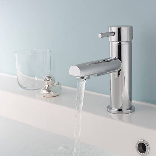 Example image of Crosswater Kai Lever Showers Basin & Bath Filler Tap Pack (Chrome).