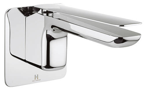 Larger image of Crosswater KH Zero 2 Wall Mounted Basin Mixer Tap With Lever Handle.