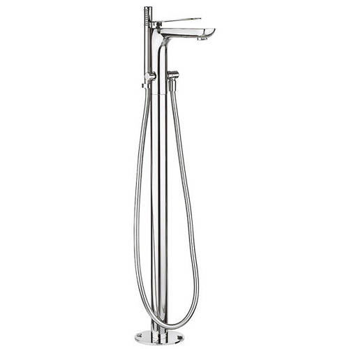 Larger image of Crosswater KH Zero 2 Floor Standing Bath Shower Mixer Tap With Kit.