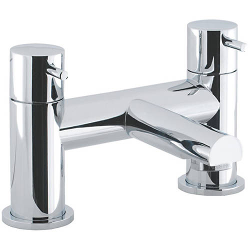 Larger image of Crosswater Kai Lever Showers Bath Filler Tap (Chrome).