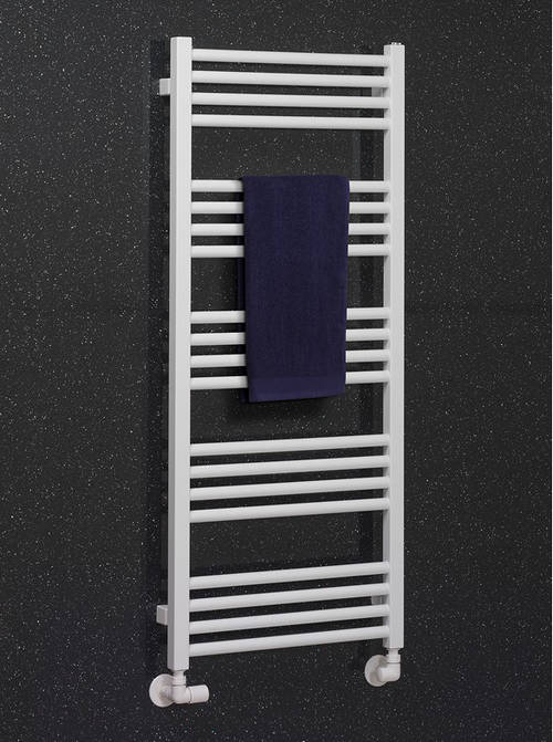 Example image of Crosswater MPRO Heated Towel Radiator 480x1140mm (M White).