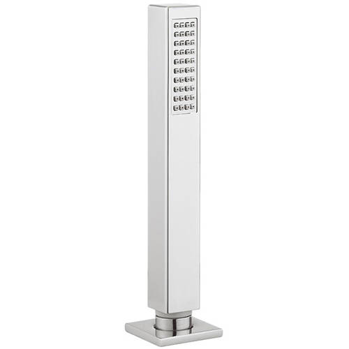 Larger image of Crosswater Follow Me Deck Mounted Square Shower Handset & Hose.