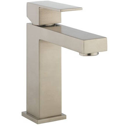 Larger image of Crosswater Verge Basin Mixer Tap (Brushed Stainless Steel Effect).