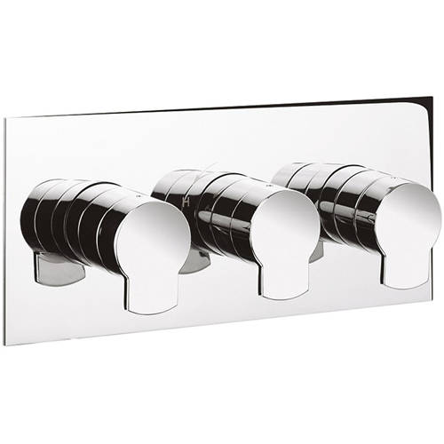 Larger image of Crosswater Wisp Shower Valve With 2 Outlets & Diverter (Chrome).