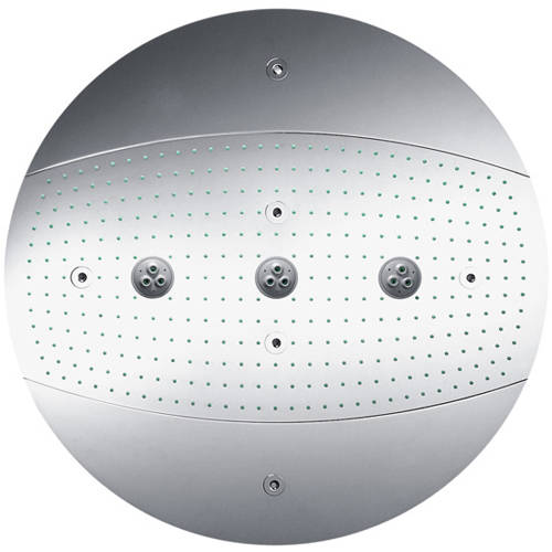 Larger image of Hansgrohe Raindance Rainmaker 3 Jet Shower Head (600mm, Chrome).