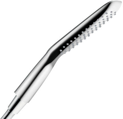 Example image of Hansgrohe Raindance Shower Panel (Satin Chrome).
