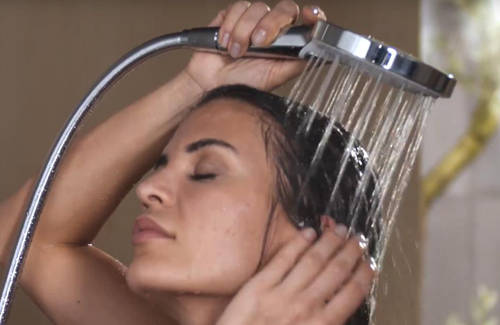 Example image of Hansgrohe Croma 160 1 Jet Showerpipe Pack With Lever Handle (Chrome).