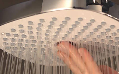 Example image of Hansgrohe Croma Select E 180 2 Jet Showerpipe Pack (Chrome).