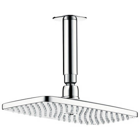 Larger image of Hansgrohe Raindance E 240 1 Jet Shower Head & Arm (250x150, EcoSmart).