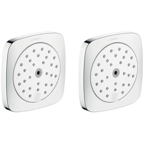 Larger image of Hansgrohe 2 x Body Jets - Body Shower 100 (Chrome).