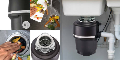 Example image of InSinkErator Evolution E150 Continuous Feed Waste Disposal Unit.