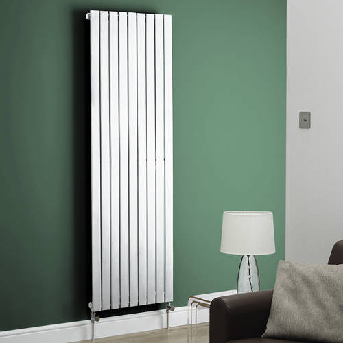 Larger image of Kartell K-RAD Boston Vertical Radiator 410W x 1200H mm (White).