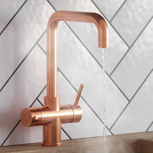 Example image of Kedl Delta Digital 3 In 1 Boiling Water Kitchen Tap (Copper, 4.0L).
