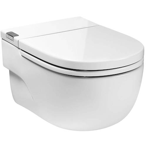 Larger image of Roca In Tank Wall Hung Pan With Integrated Cistern & Seat (Solid Wall "I" Type).