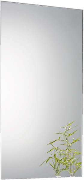 Larger image of Hudson Reed Lumina Bathroom Mirror. Size 450x800mm.