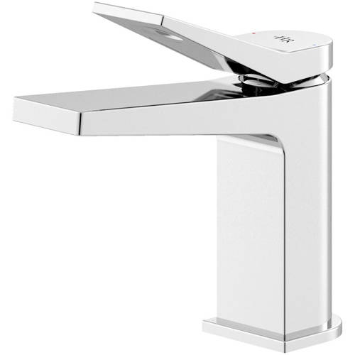 Larger image of HR Soar Basin Mixer Tap With Lever Handle (Chrome).