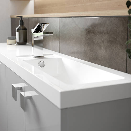 Example image of HR Soar Basin & Bath Shower Mixer Tap Pack (Chrome).