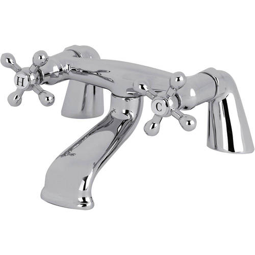Larger image of Nuie Viscount Bath Filler Tap (Chrome).