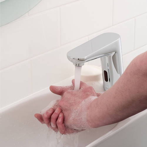 Example image of Vado I-Tech Infra-Red Mono Basin Tap (Chrome).