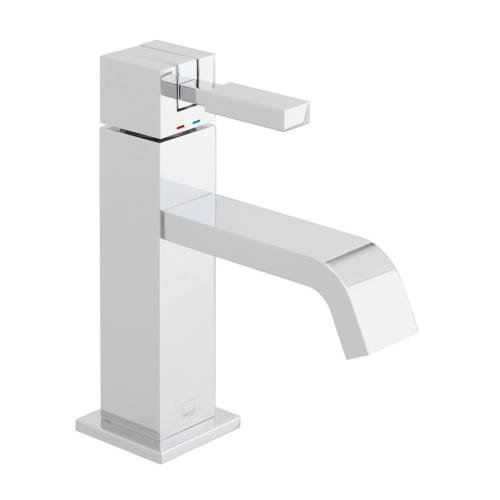 Larger image of Vado Geo Slimline Basin Mixer Tap (Chrome).