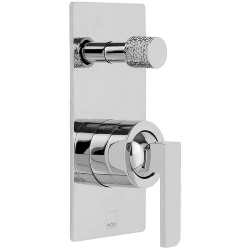 Larger image of Vado Omika Manual Shower Valve With Diverter (Chrome).