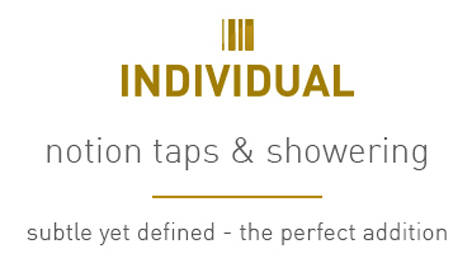 Example image of Vado Notion Thermostatic Shower Valve With 2 Outlets (3/4" Brushed Gold).